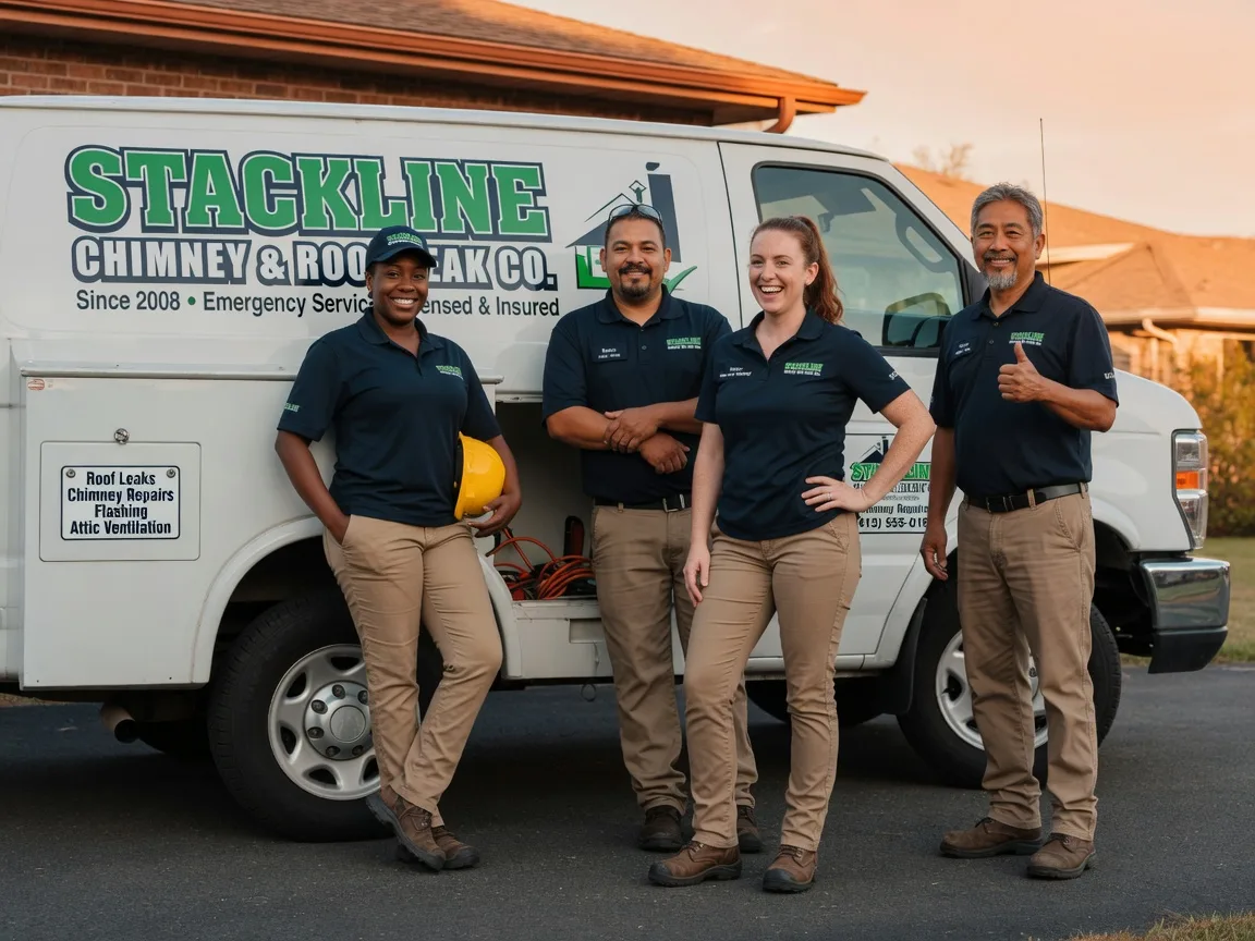 Chimney flashing repair company in Warminster, PA